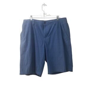Hang Ten Blue Stripe Shorts Mens size 38 Golf Outdoor Trip